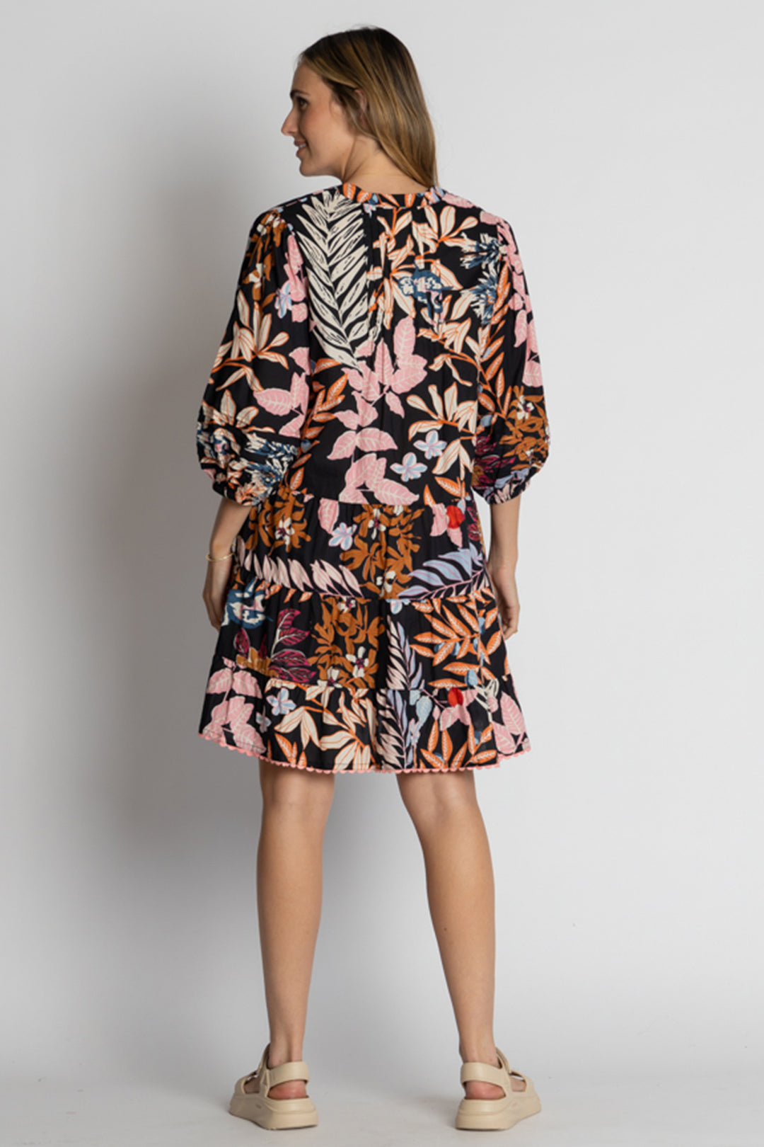 Yohana Printed Dress
