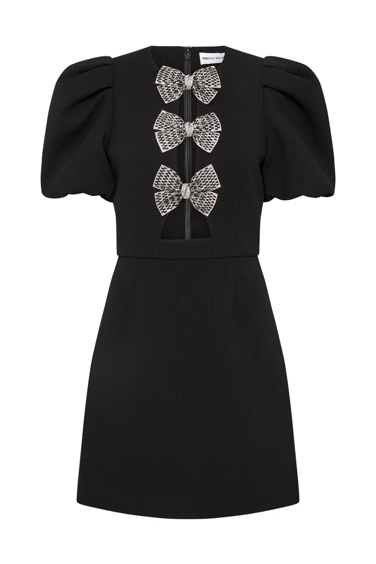 Yvonne Bow Mini Dress