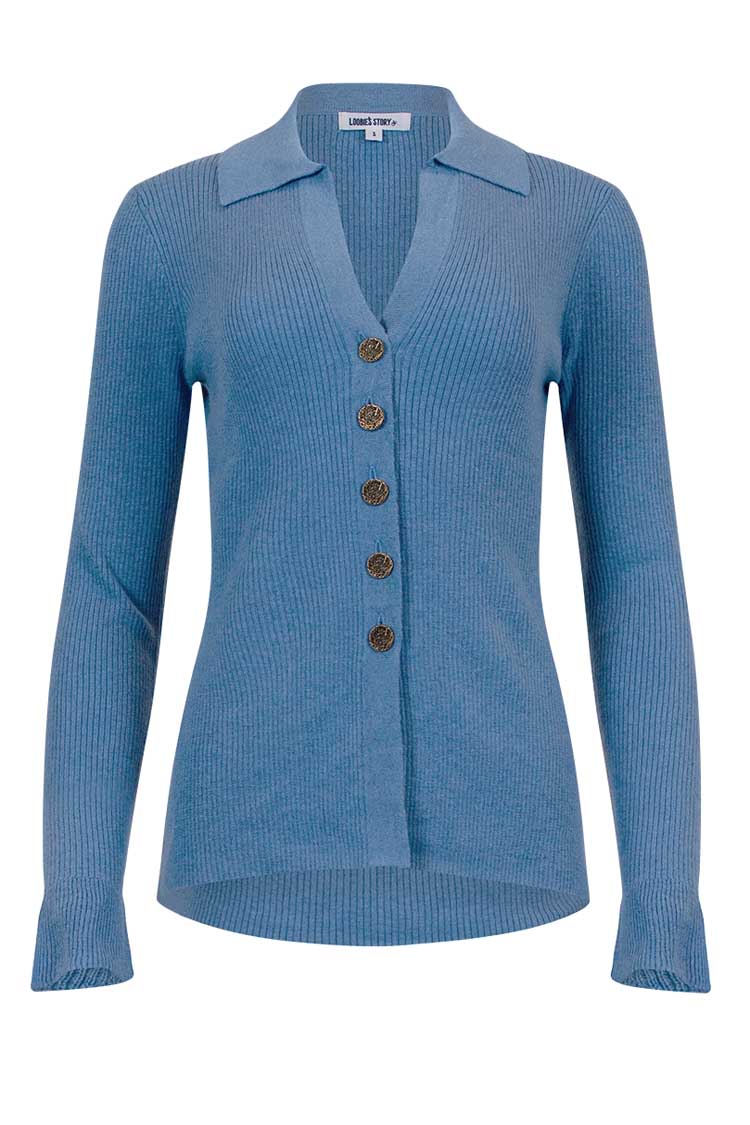 Zarah Cardi in Wedgewood Blue
