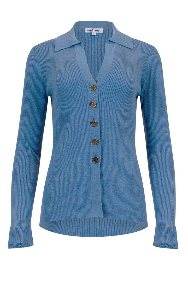 Zarah Cardi in Wedgewood Blue