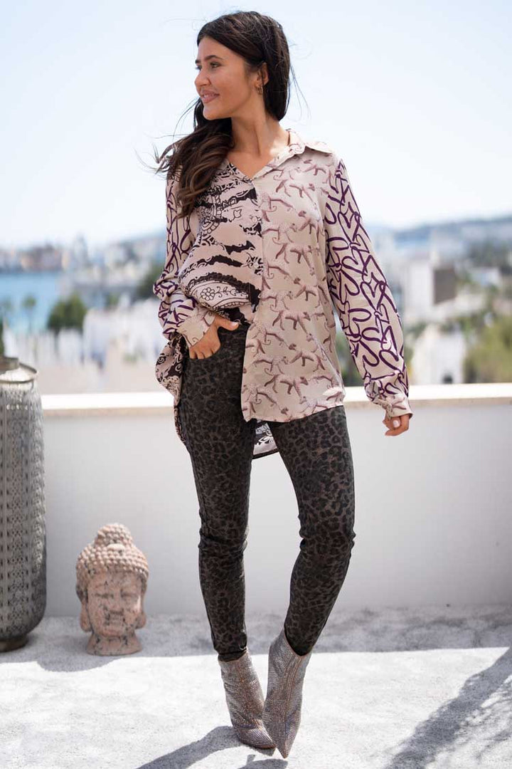 Zebra Hearts Blouse
