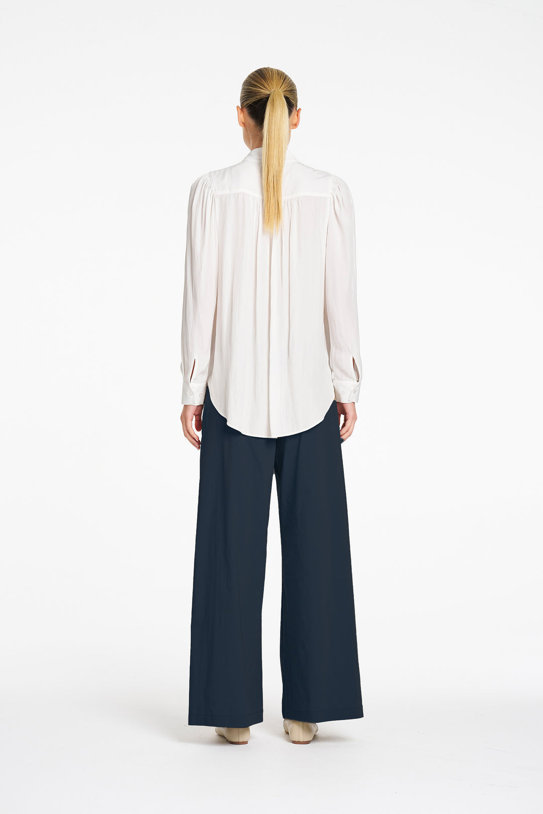 Zip Suit Pant in French Navy