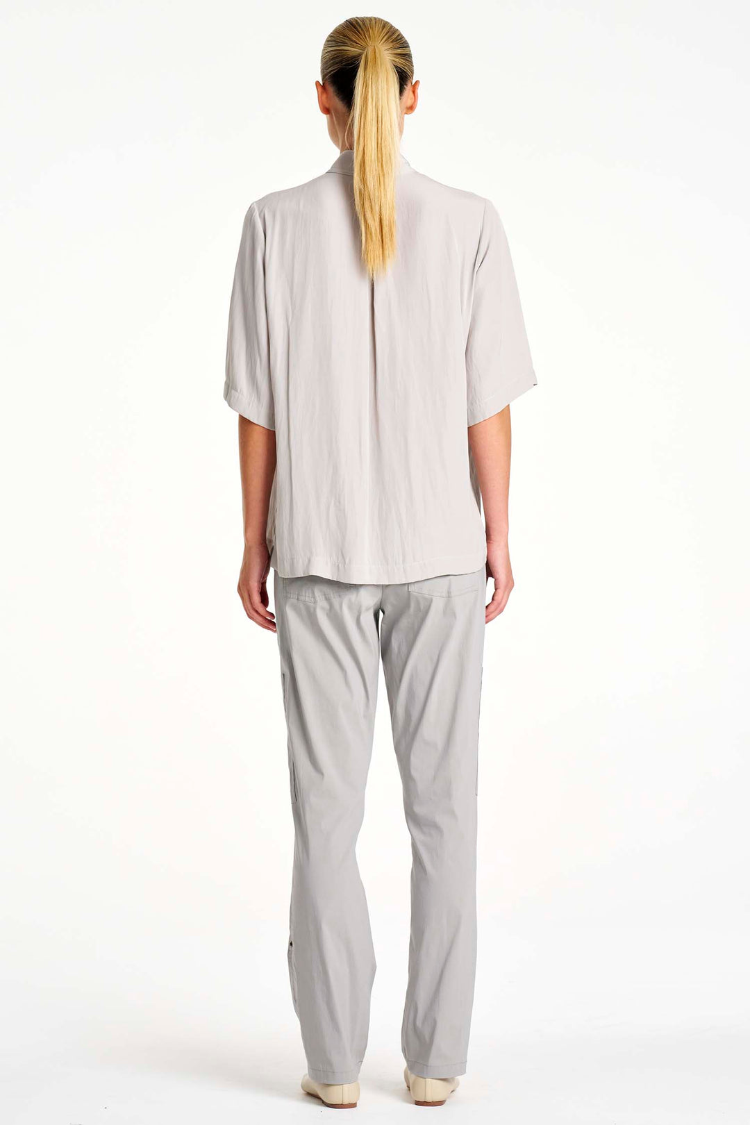Zip Cargo in Pewter