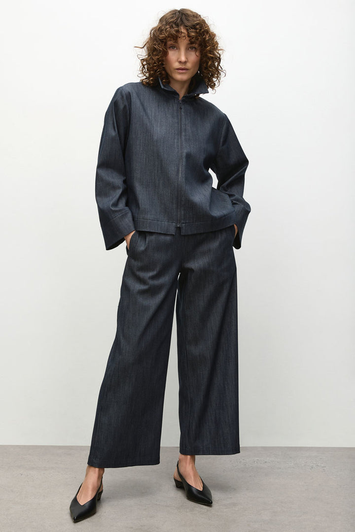 Zip Bomber in Deep Indigo