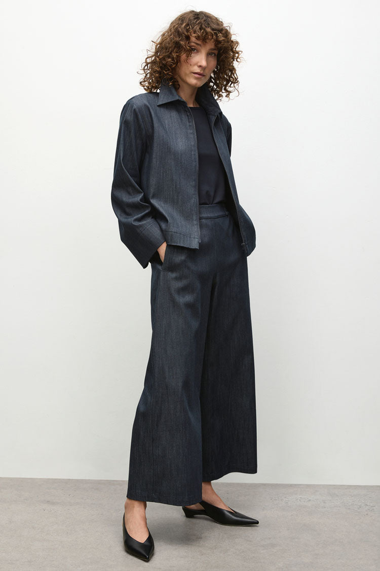 Zip Bomber in Deep Indigo