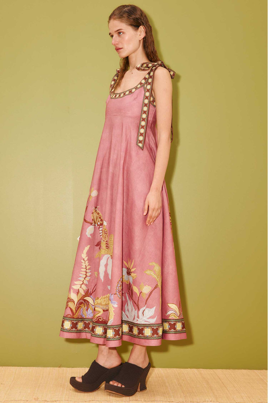 Zuri Ballet Sundress in Rose