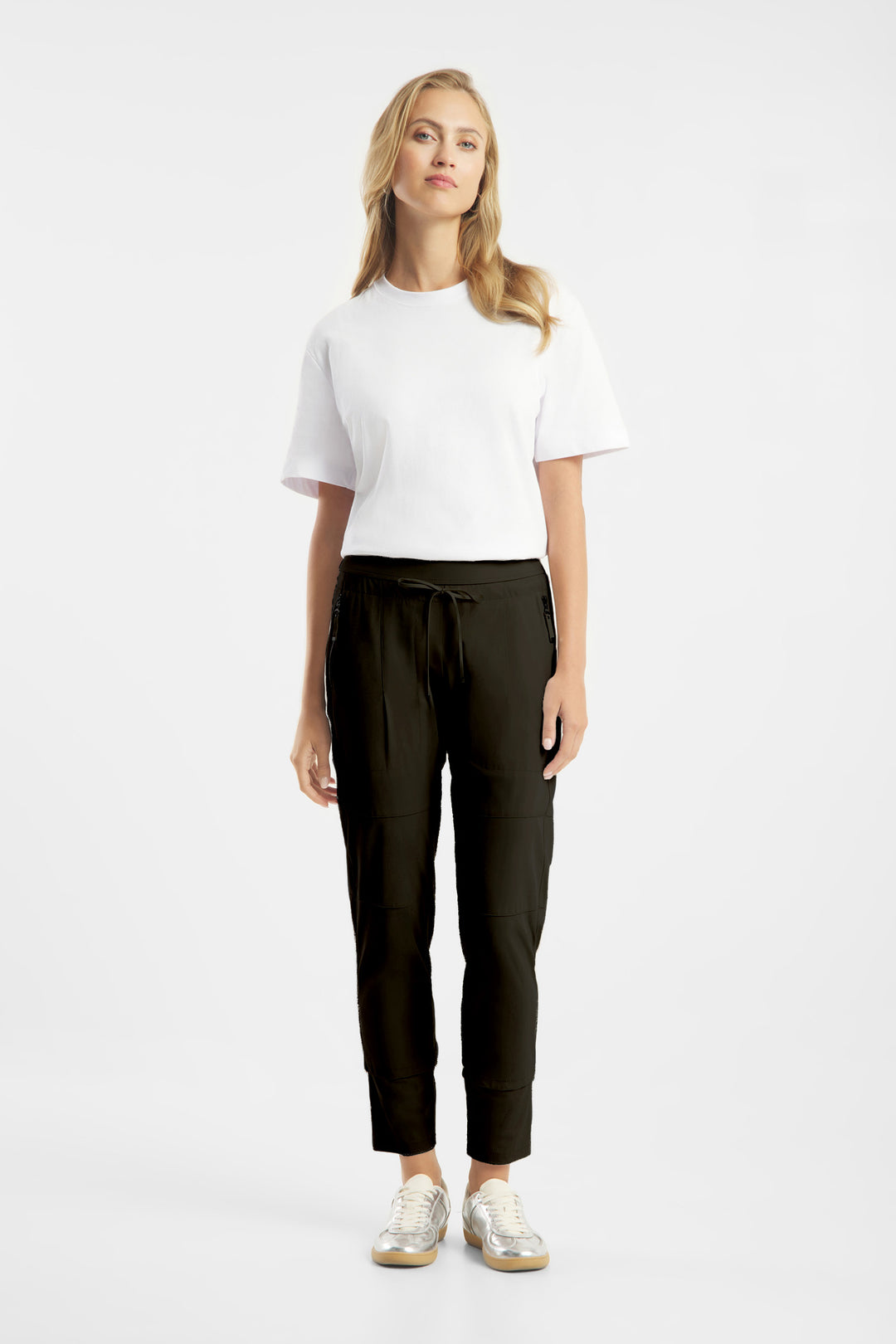 Candy Jersey Jogger in Black