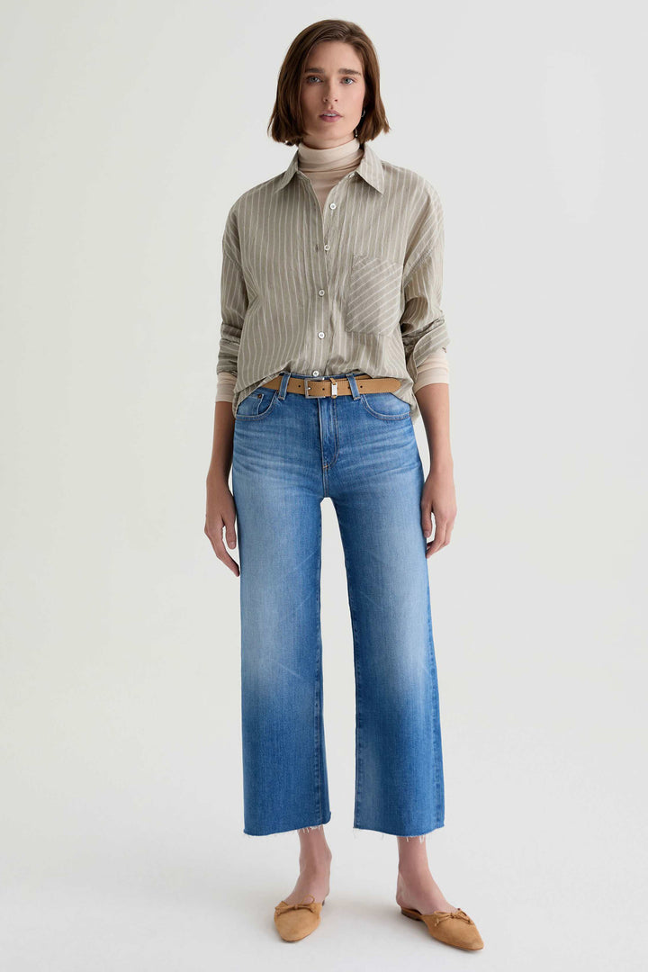Saige Wide Leg Crop Jeans - 13 Years Allure