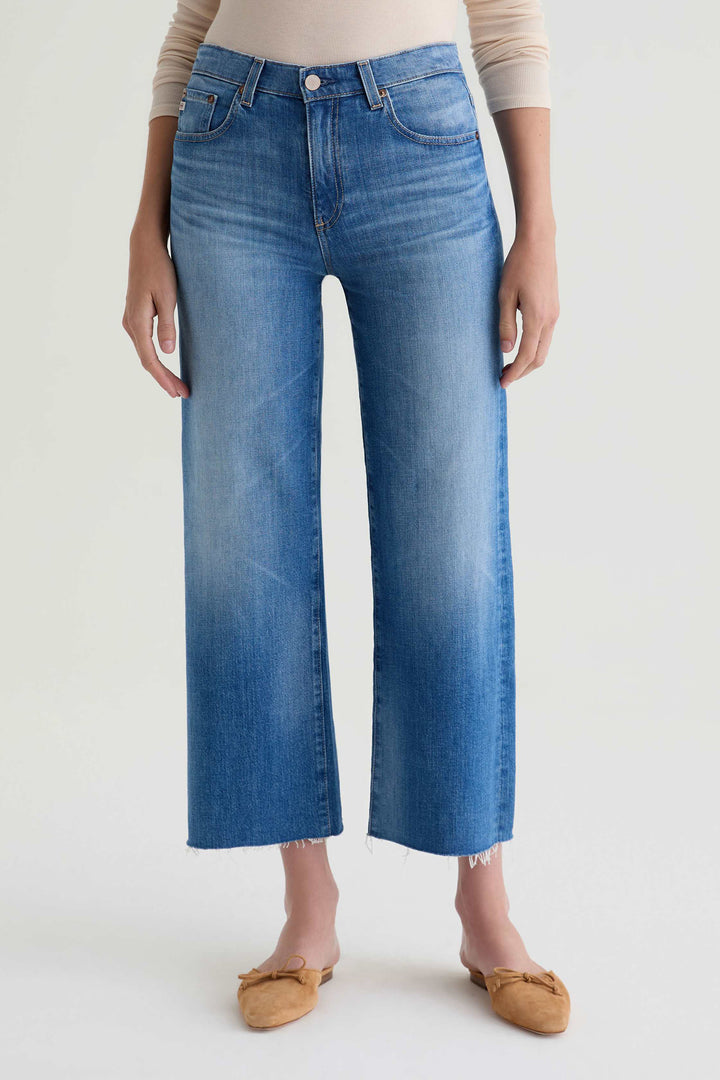 Saige Wide Leg Crop Jeans - 13 Years Allure
