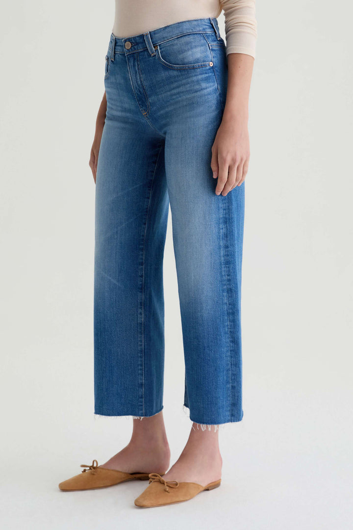 Saige Wide Leg Crop Jeans - 13 Years Allure