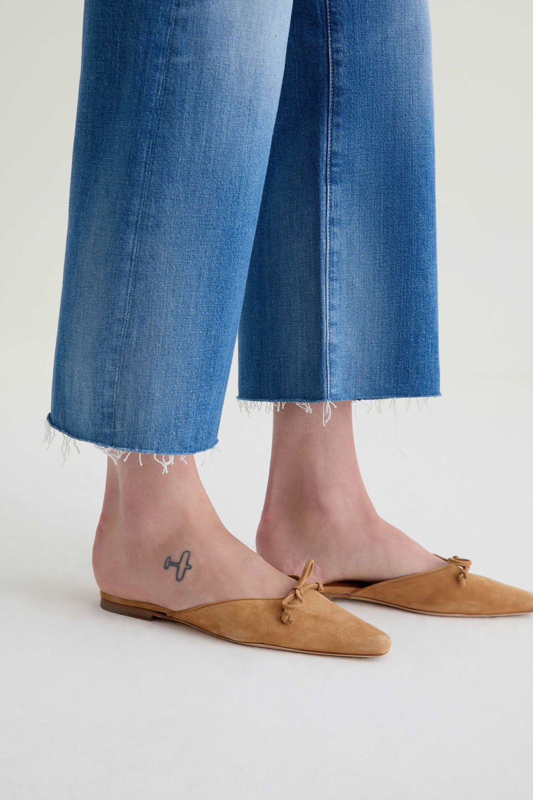 Saige Wide Leg Crop Jeans - 13 Years Allure