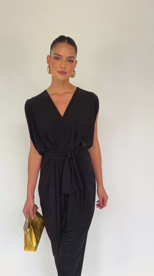 Solange Jumpsuit in Black