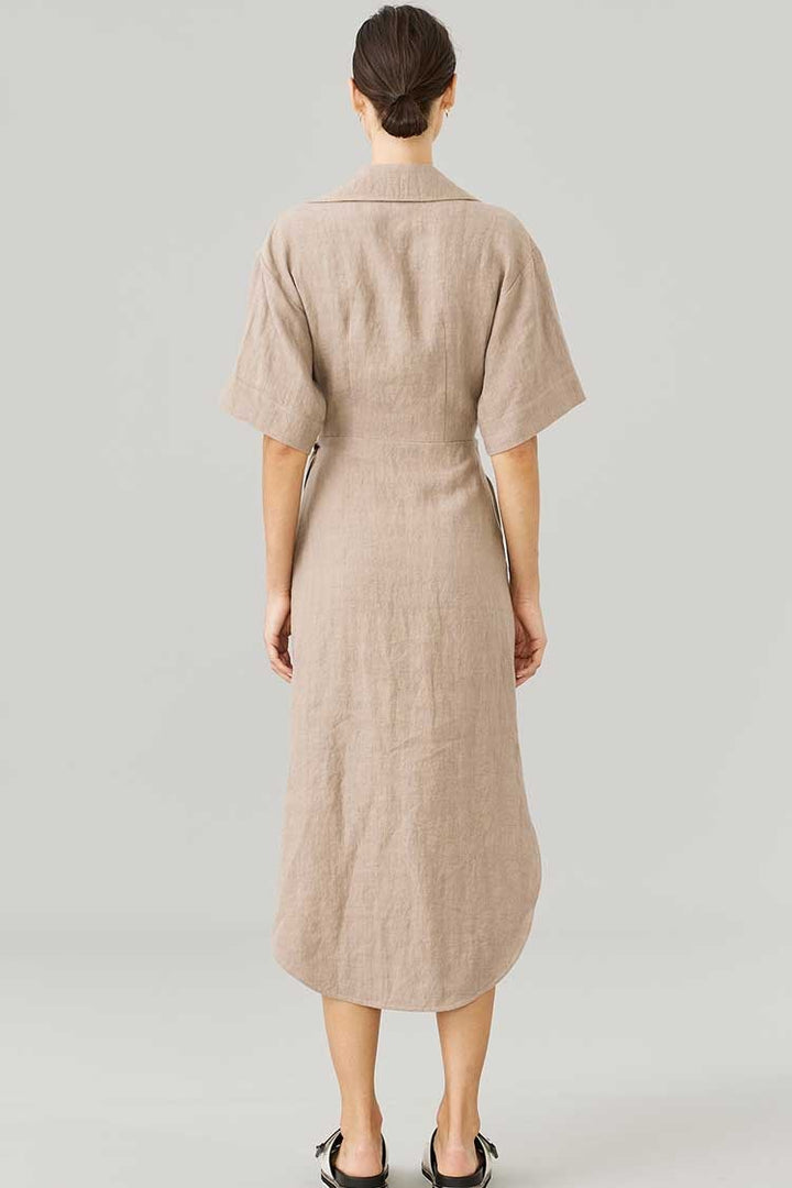 Acacia Dress in Oak Dresses Ginger & Smart 