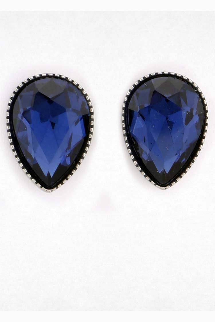 Adelaide Stud Earring in Midnight Accessories Peter Lang 