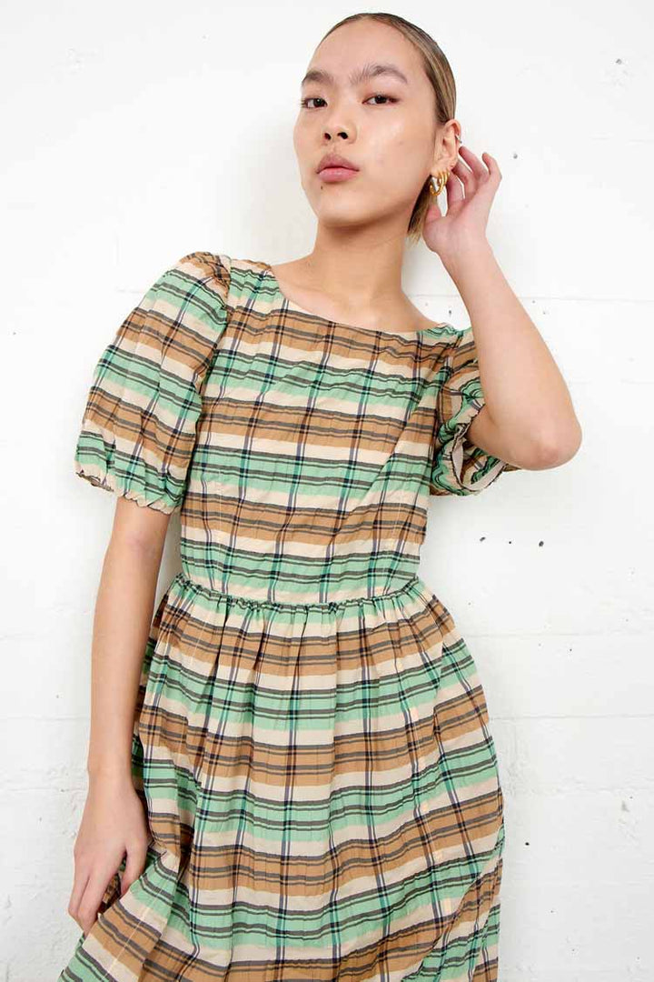 Albertine Check Midi Dress | FINAL SALE