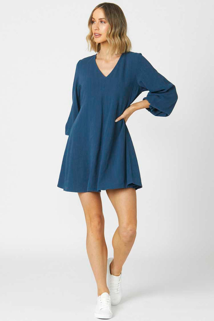 Alexis Dress in Petrol | FINAL SALE