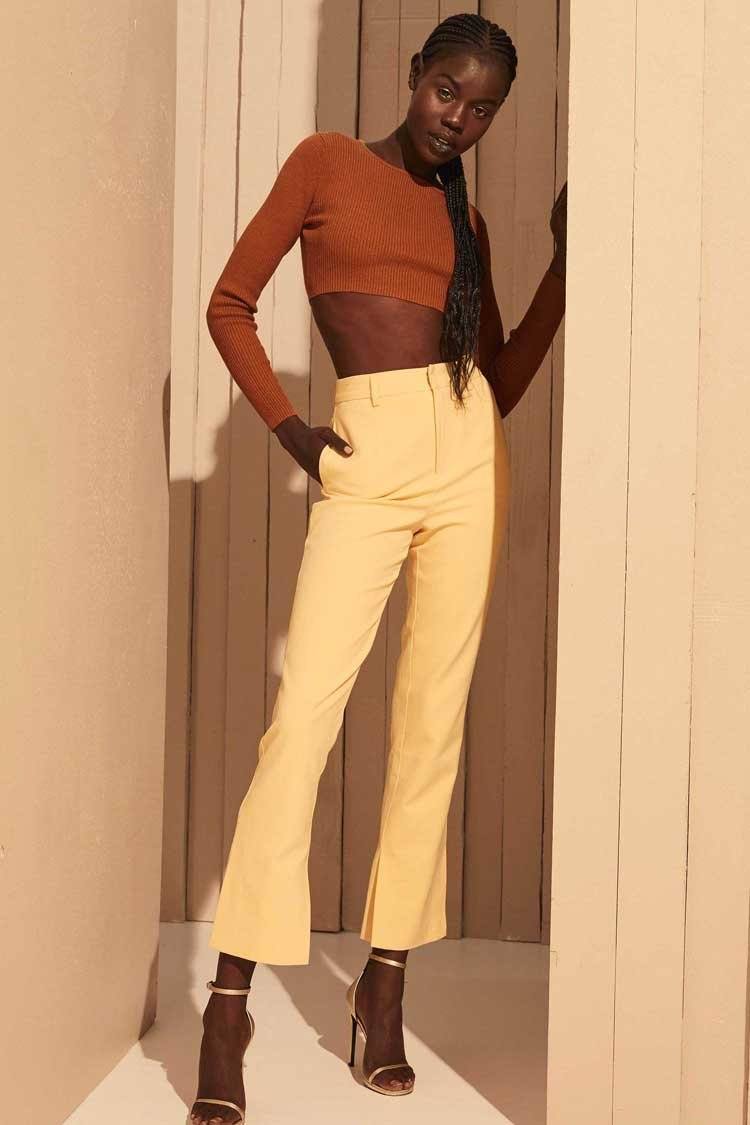 Alluring Eyes Pant in Butter Bottoms Mossman 