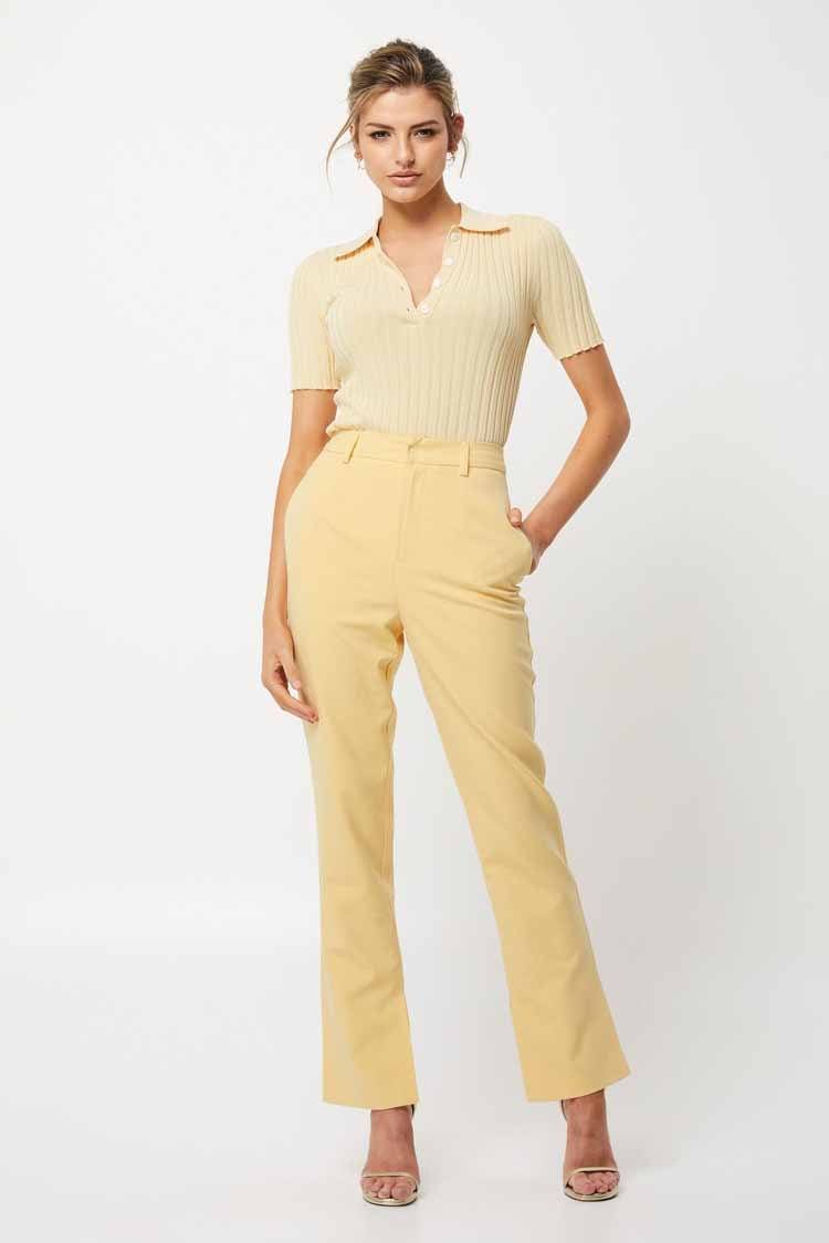 Alluring Eyes Pant in Butter Bottoms Mossman 