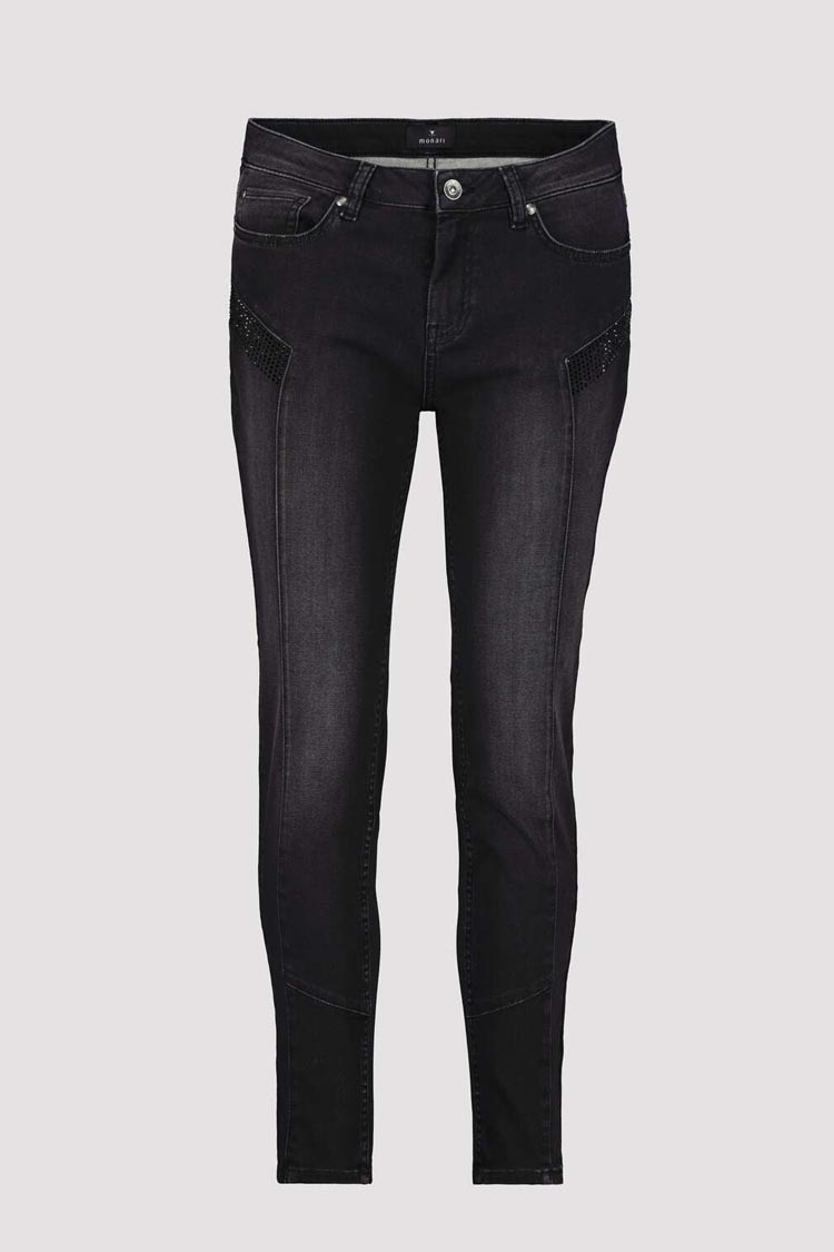Ankle Jeans w Rhinestone details