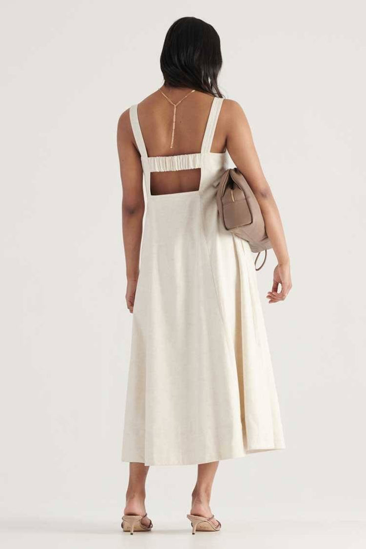 Arabella Dress in Fleck Dresses Elka Collective 