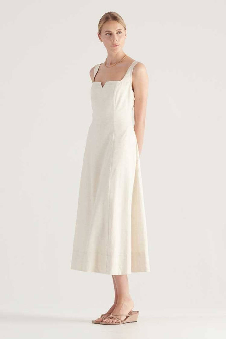 Arabella Dress in Fleck Dresses Elka Collective 