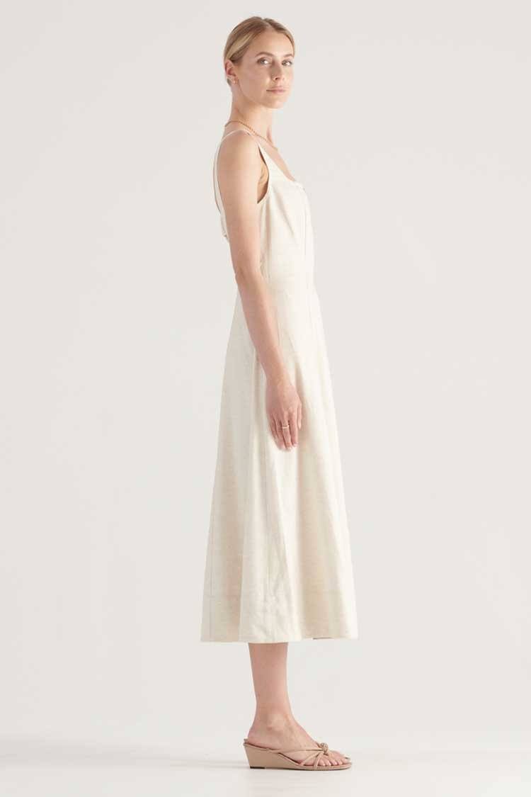 Arabella Dress in Fleck Dresses Elka Collective 