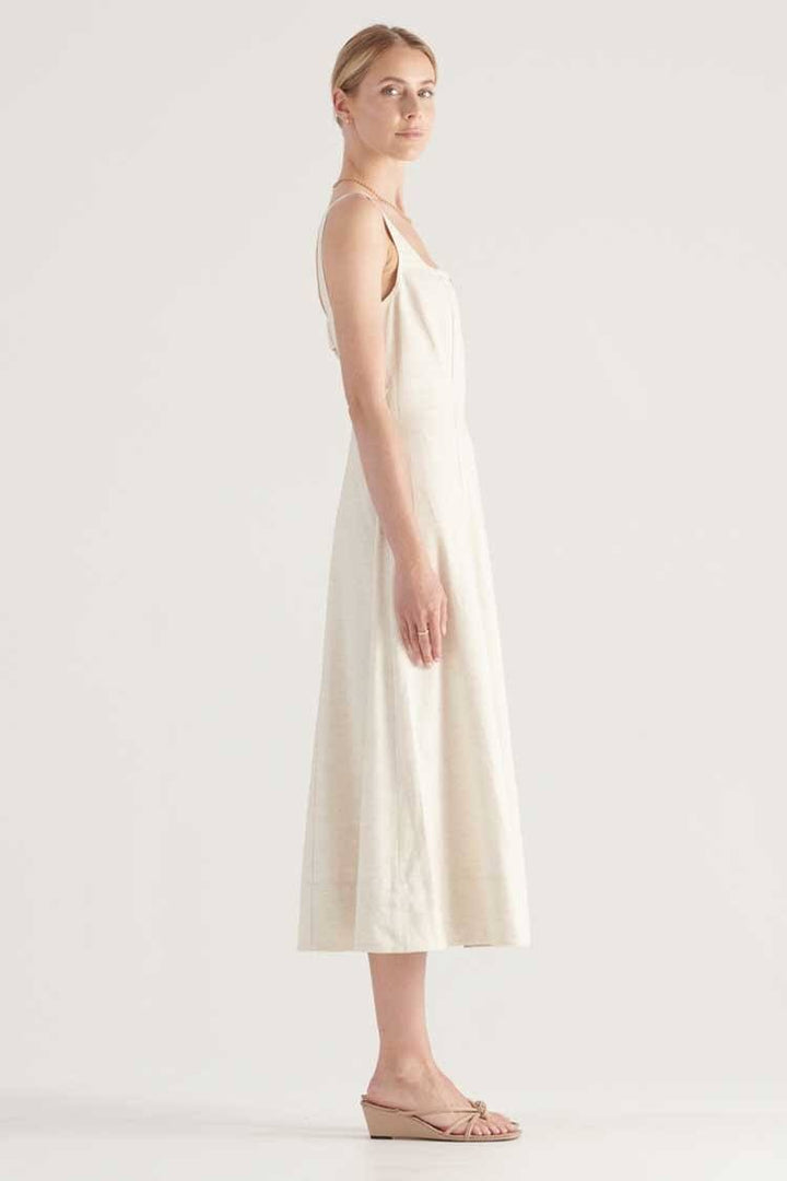 Arabella Dress in Fleck Dresses Elka Collective 
