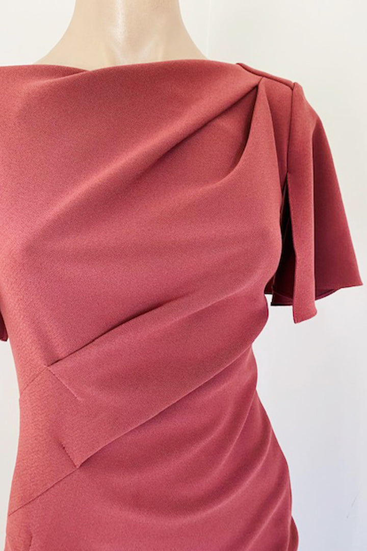 Ask Lula Dress in Dusty Rose