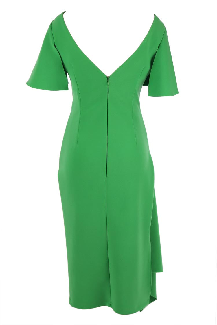 Ask Lula Dress in Bright Green