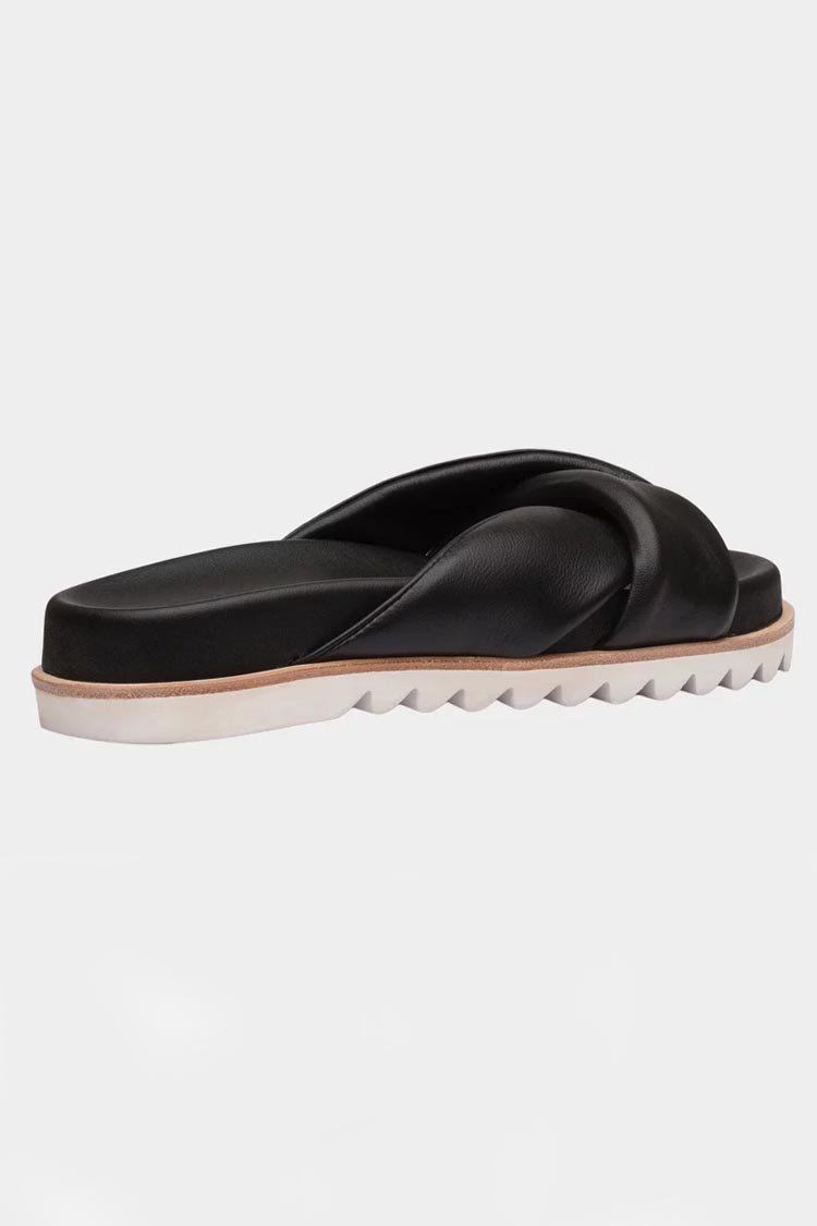 Avalyn Slide in Black Shoes Sol Sana 