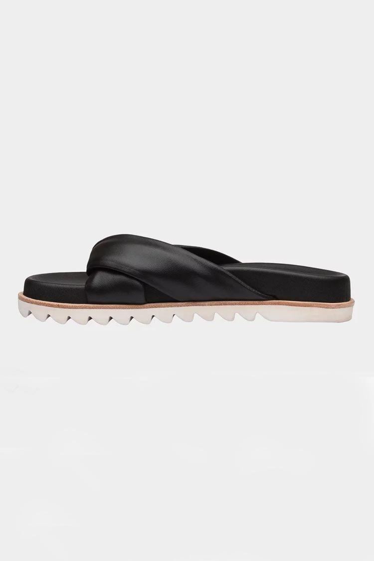 Avalyn Slide in Black Shoes Sol Sana 