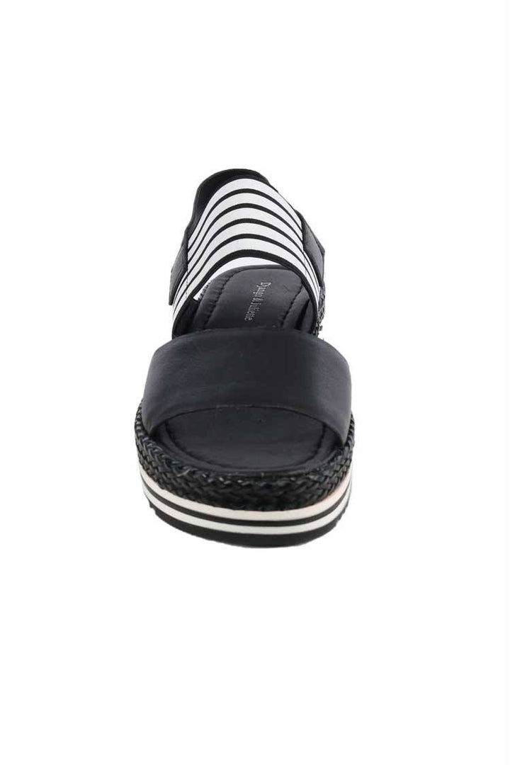 Aziz Sandal in Black Shoes Django & Juliette 
