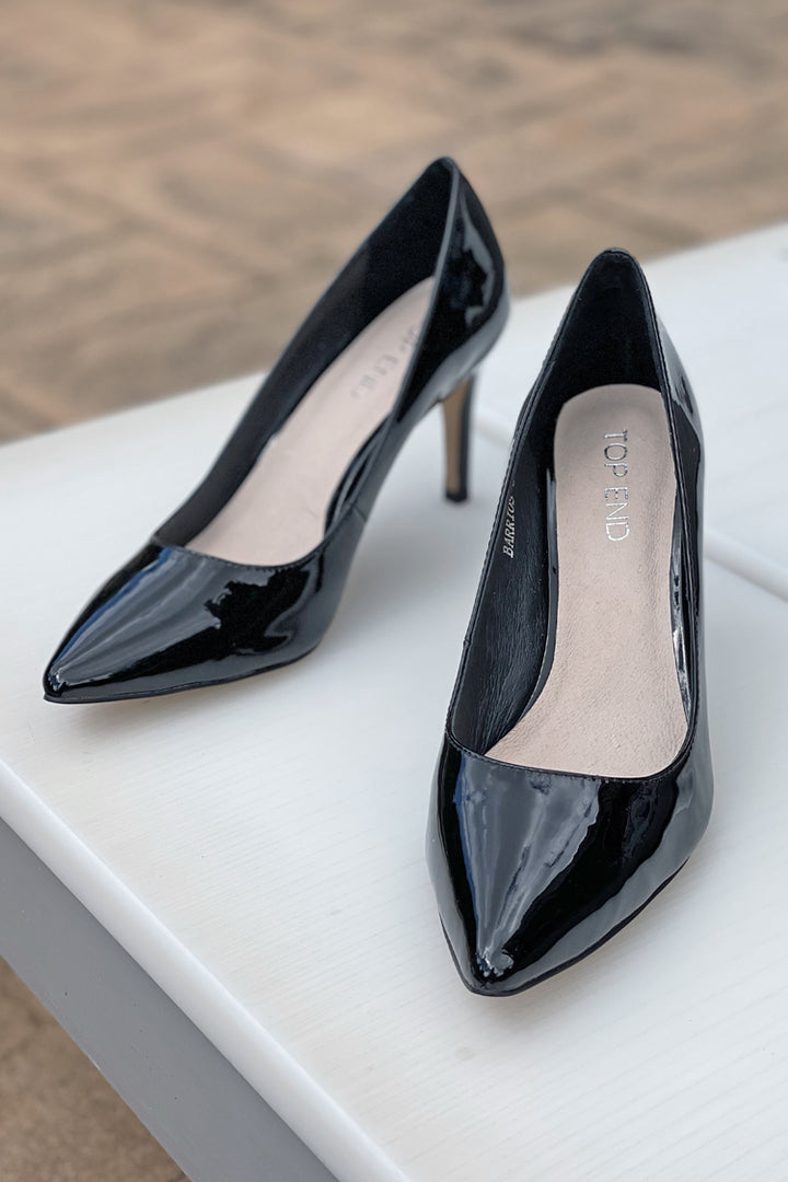 Barrios Patent Leather Heels