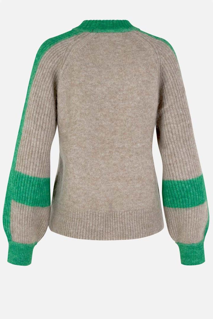 Bera T-neck Knit in Teak | FINAL SALE