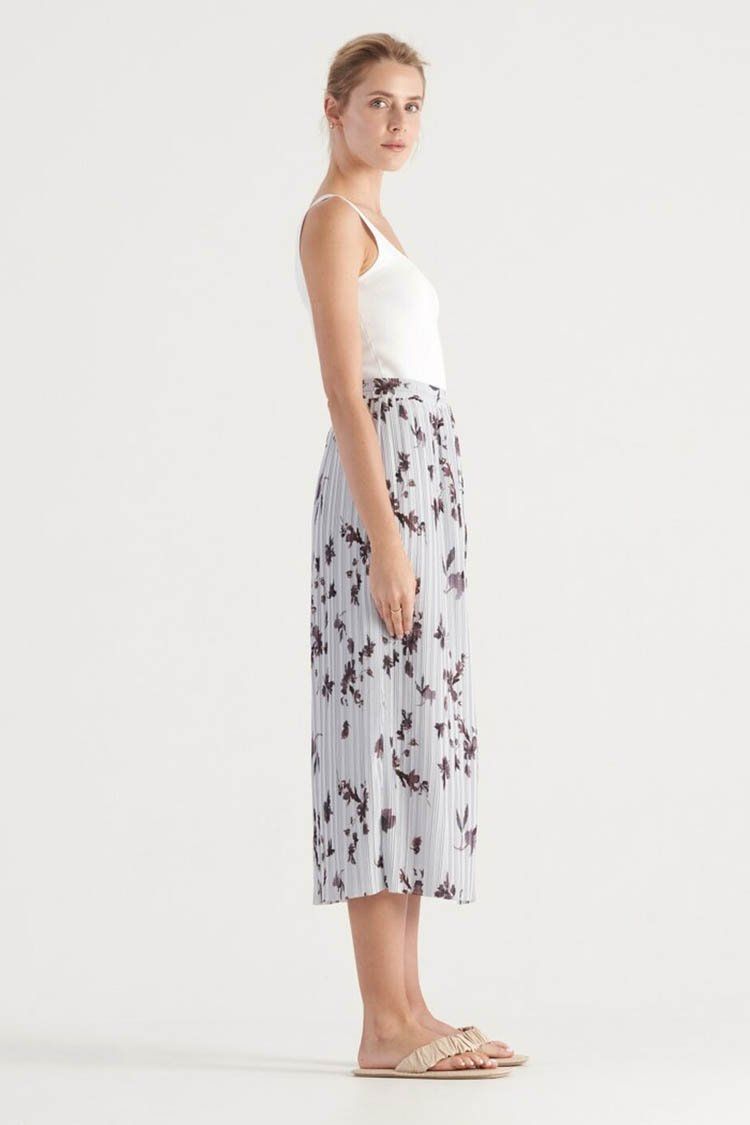 Bloom Skirt in Sky Blue Bottoms Elka Collective 