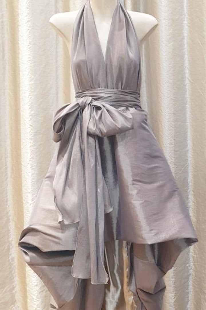 Cameo Bubble Gown in Gold Taffeta