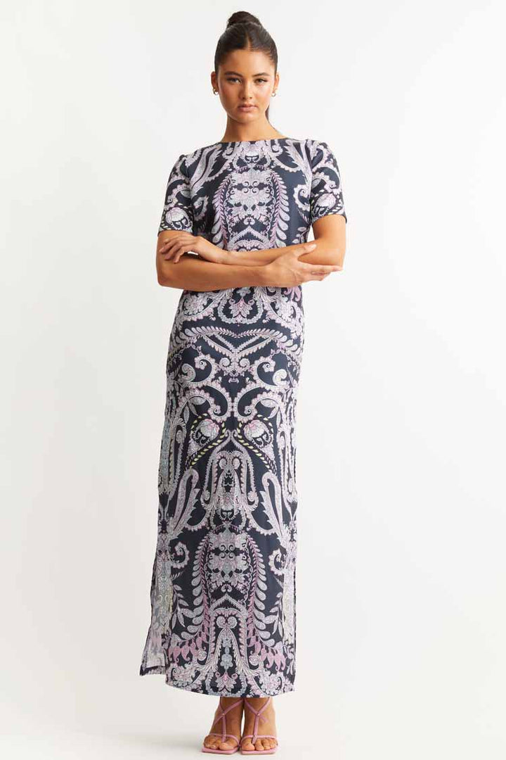 Casa Azul Print Dress