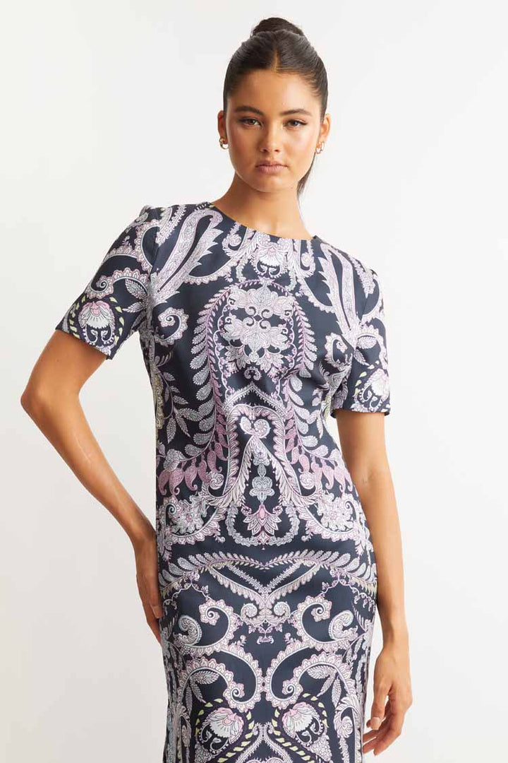 Casa Azul Print Dress
