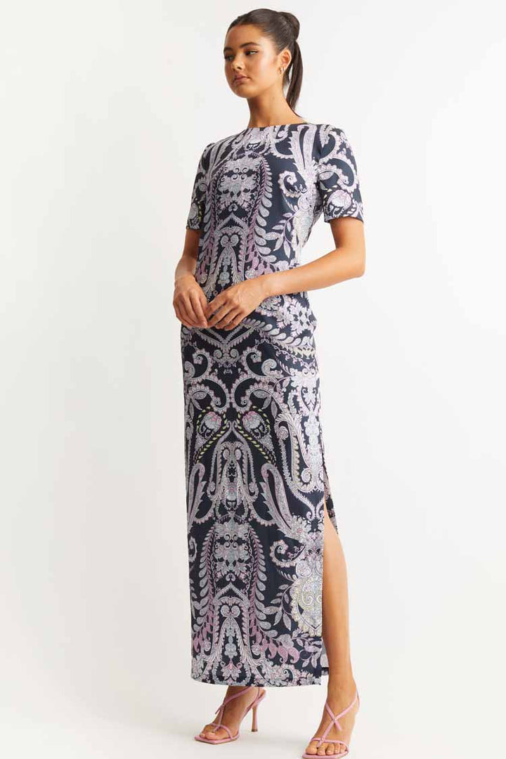 Casa Azul Print Dress