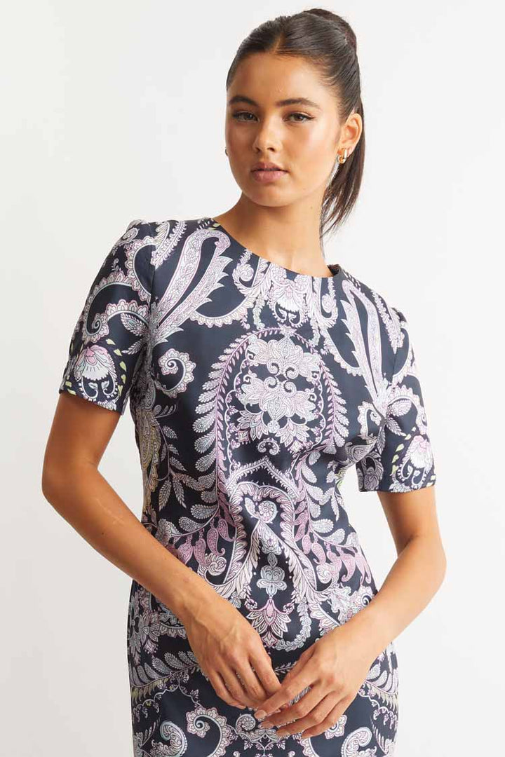 Casa Azul Print Dress