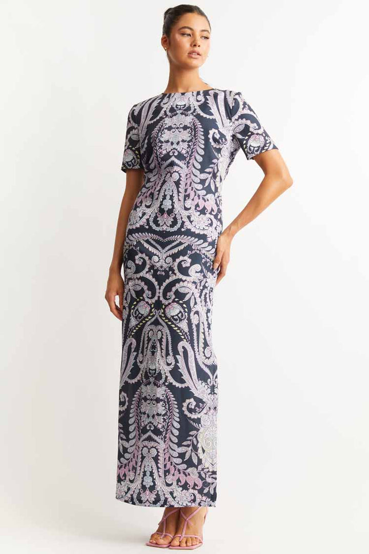 Casa Azul Print Dress