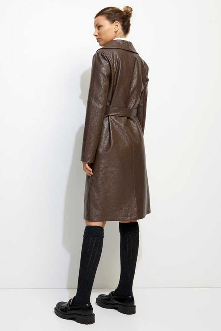 Charisma Coat in Chocolate | FINAL SALE