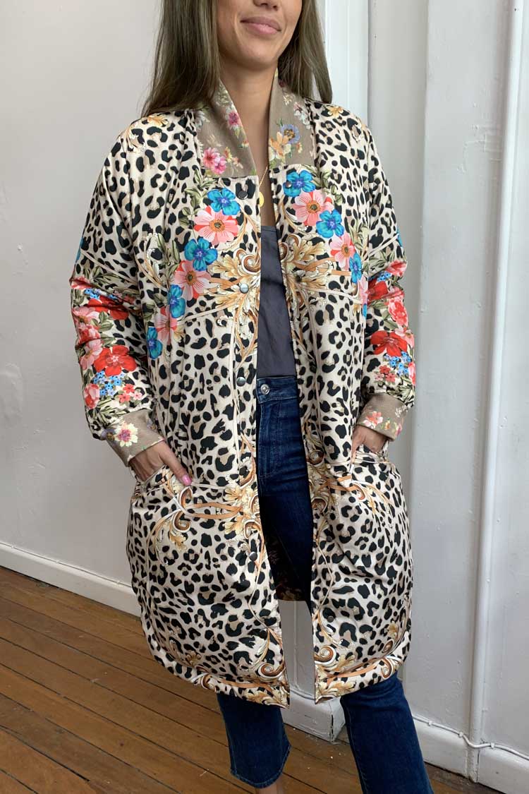 Cheetah Laurie Reversible Jacket