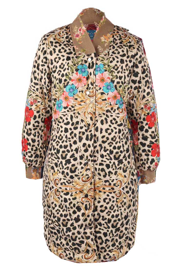 Cheetah Laurie Reversible Jacket