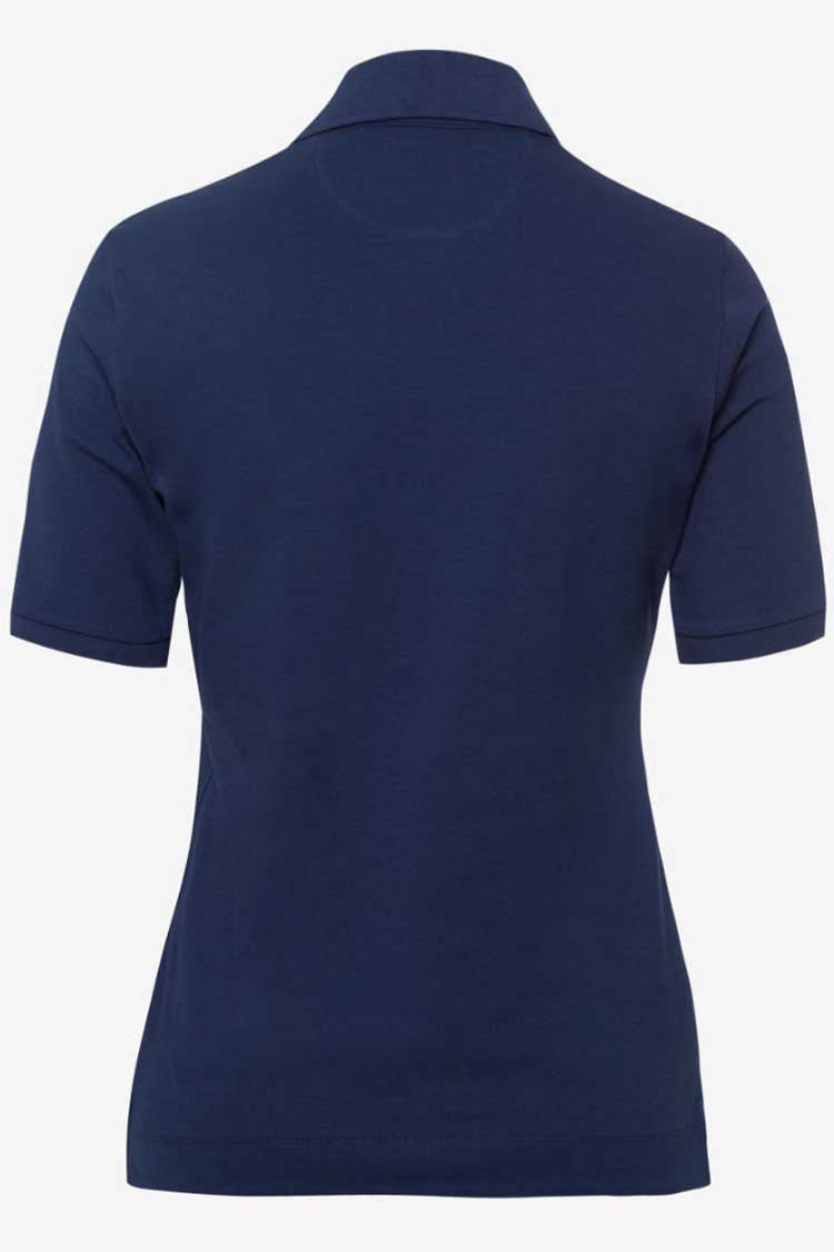 Cleo Polo Shirt in Indigo