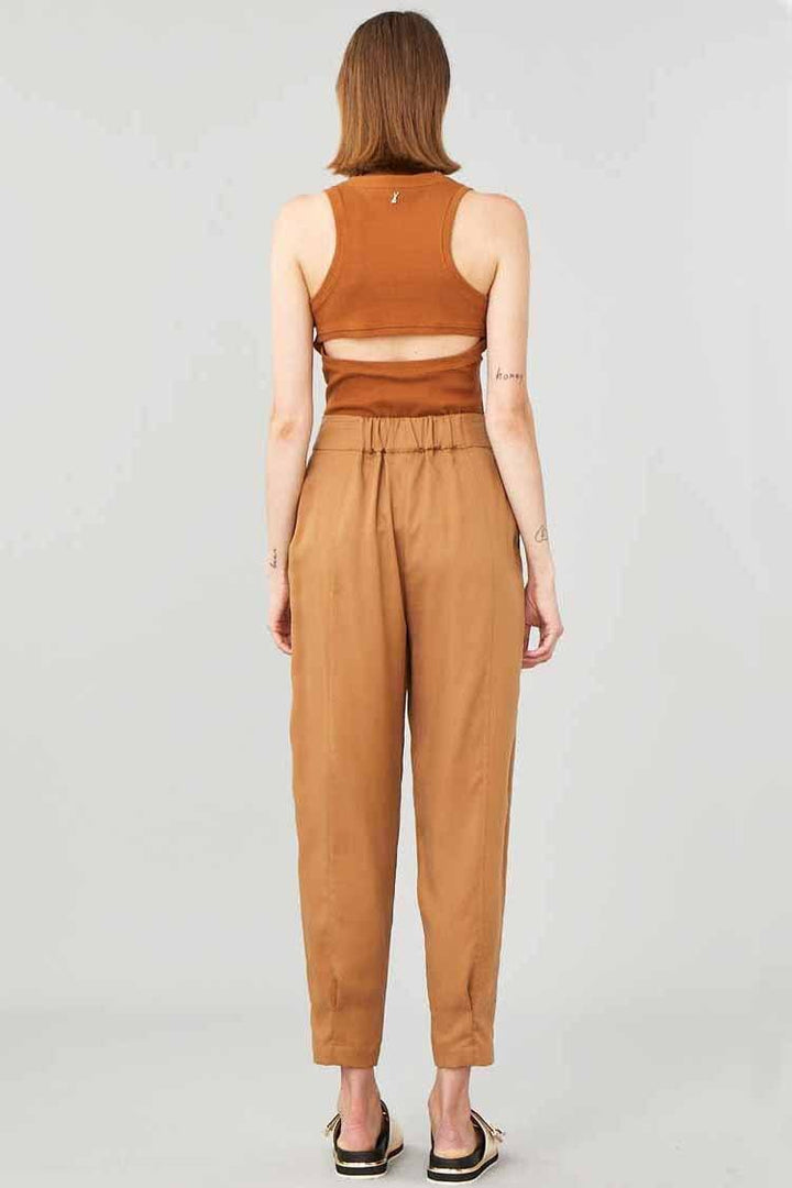 Cruiser Pant in Caramel Bottoms Ginger & Smart 