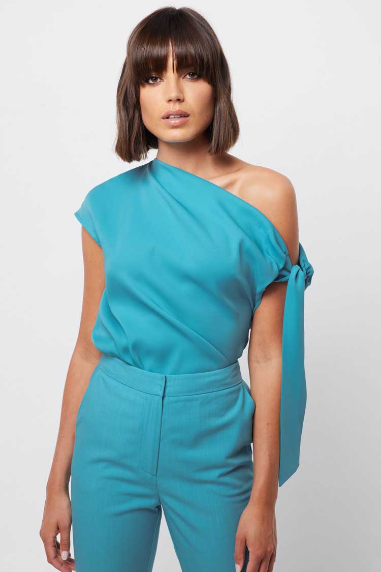 Drop Off Top in Neo Blue | FINAL SALE