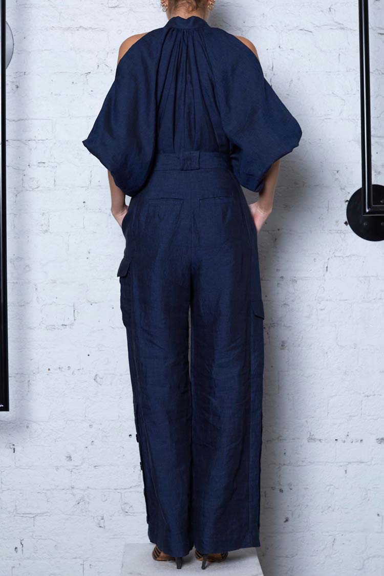 Eco Type Shirt in Denim Linen