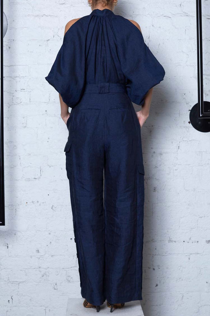 Eco Type Shirt in Denim Linen