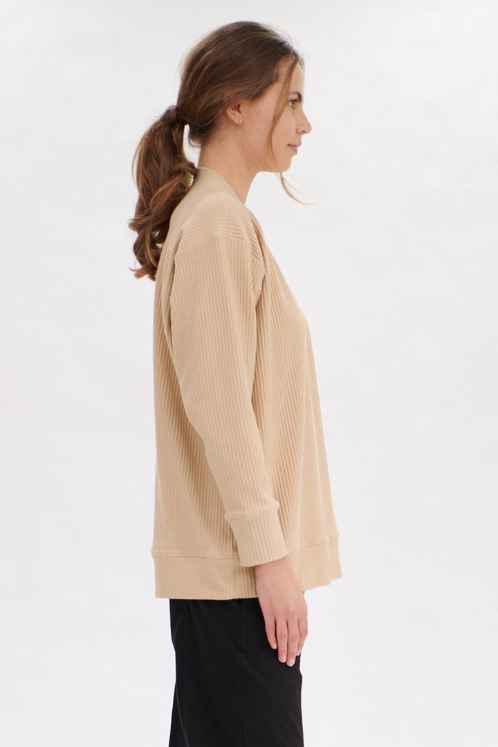 Edit Sweater in Meringue Tops Mela Purdie 
